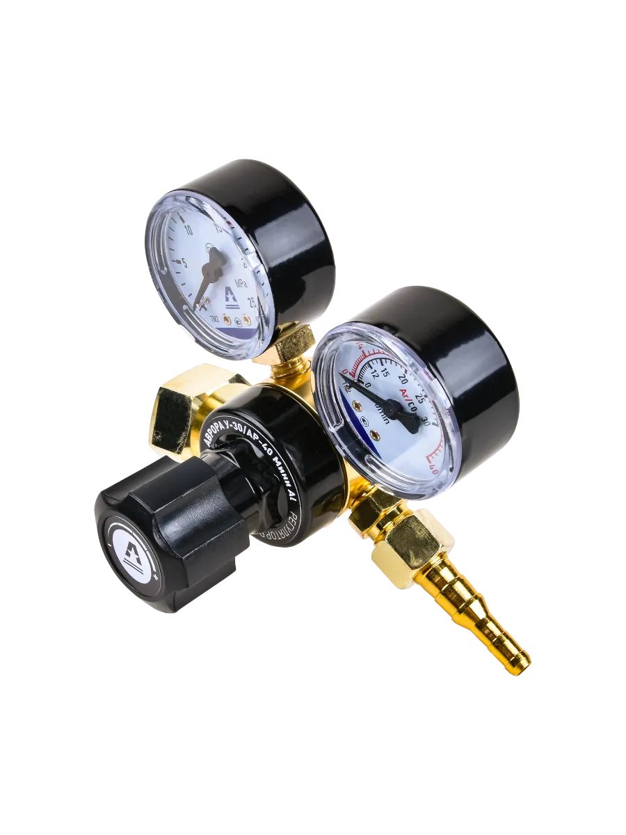 Фото Регулятор расхода газа Aurora У-30/АР-40 Мини, алюминий от001001398