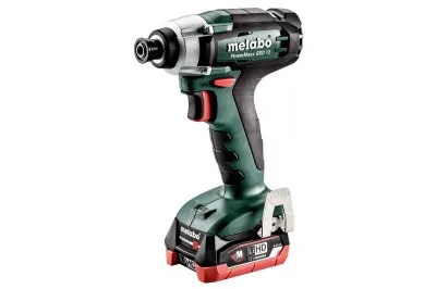 Аккумуляторный ударный гайковерт Metabo PowerMaxx SSD 12 З/У ASC 55 LiHD 2x4.0 Ач