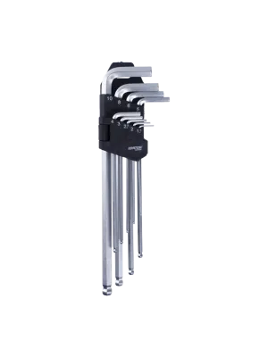 Набор ключей шестигранных с шаром Кратон 9 шт