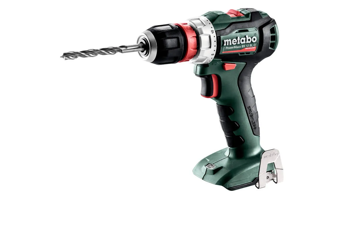 Аккумуляторная дрель-шуруповерт Metabo PowerMaxx BS 12 BL Q без АКК и ЗУ,  Metaloc купить в Челябинске - цена в интернет-магазине «От и До.ру»