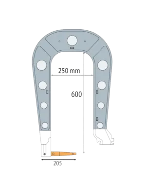 Плечо RedHotDot С9 в изоляции