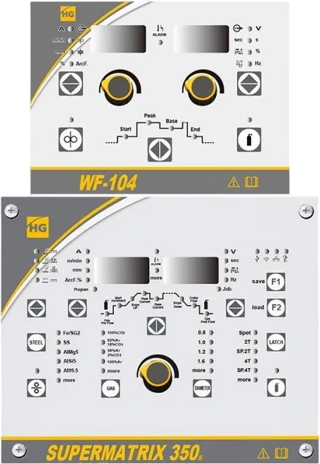 Фото Сварочный полуавтомат НАКС HUGONG SUPERMATRIX 350 III + WF-104 (с КСМ) от011000274