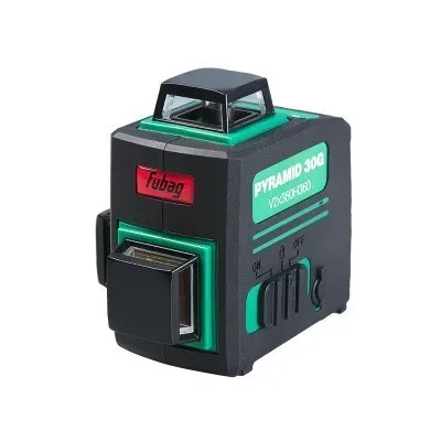 Лазерный 3D уровень Fubag Pyramid 30G V2х360H360 с зеленым лучом