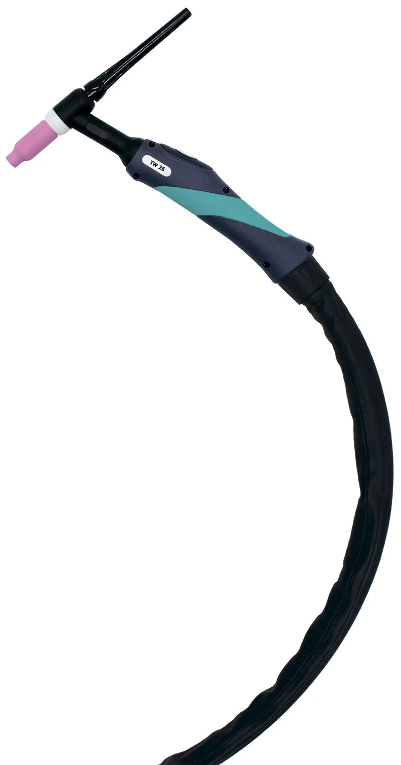 Фото Горелка TW 26 4m leather (M12x1/ 2pin), кожанная оплетка рукава XL2641222L