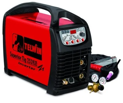 Сварочный аппарат Telwin SUPERIOR TIG 252 AC/DC HF/LIFT VRD 400V+ACC