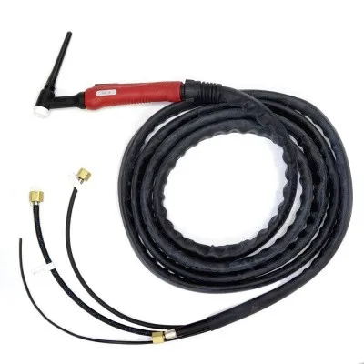 Горелка Aurora TIG 18 4м 320А(100%) M12x1 1/4G, 3/8G с водяным охлаждением, без управляющих разъемов