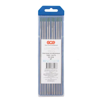 Электрод KRASS WP Зеленый, 2,4х175 мм, легирующие элементы: 0% отсутствуют