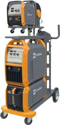 Полуавтомат сварочный HUGONG EMIG 500WE III (цифровой подающий) (с БО и тележкой) (без горелки и кабель-пакета)