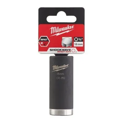 Головка ударная удлиненная ShW (18 мм; 3/8") Milwaukee 4932478030