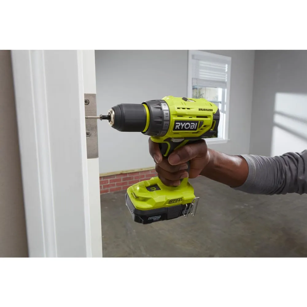 Фото Бесщеточная аккумуляторная дрель-шуруповерт Ryobi ONE+ R18DD7-0 5133004532 5133004532
