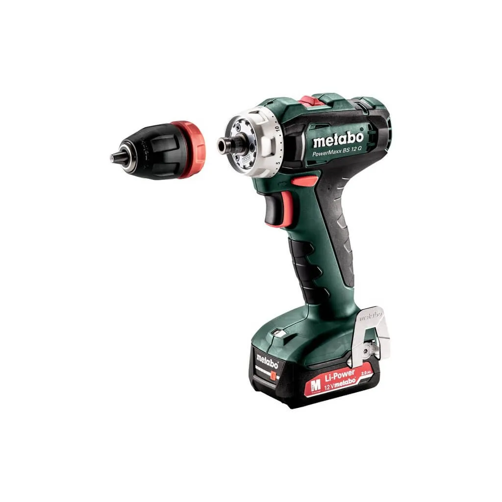 Фото Аккумуляторная дрель-шуруповерт Metabo PowerMaxx BS 12 Q 601037500