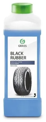 Очиститель-полироль для шин GRASS "Black Rubber", 1л
