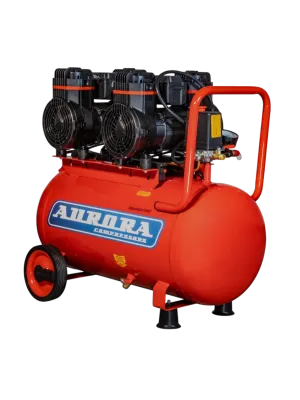 Компрессор PASSAT-45M BLACK тихий, без масл. (40л, 410л/мин, 2.6кВт)