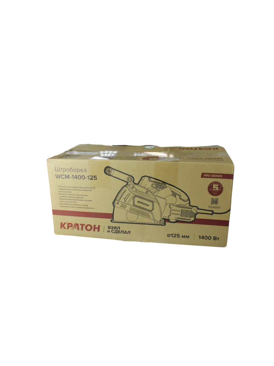 Фото Штроборез Кратон «Pro Series» WCM-1400-125 от002004158