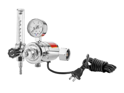 Регулятор расхода газа универсальный Сварог У-30/АР-40-П-36-Р (JTR-198 36V), манометр с поверкой