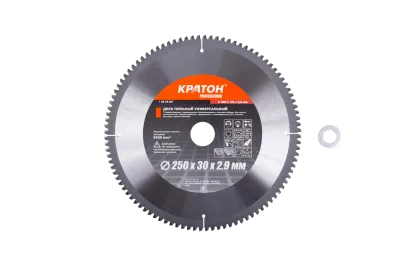 Диск пильный универсальный Кратон PROFESSIONAL Ø250х32/30х2,8 мм, 100Т