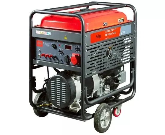 Фото Бензиновый генератор Fubag (трехфазный) с электростартером и коннектором автоматики BS 19000 DA ES от004000923