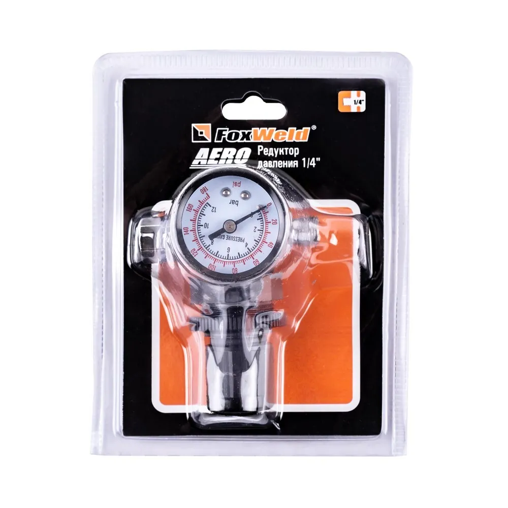 Фото Регулятор давления Aero с встроенным манометром 5771