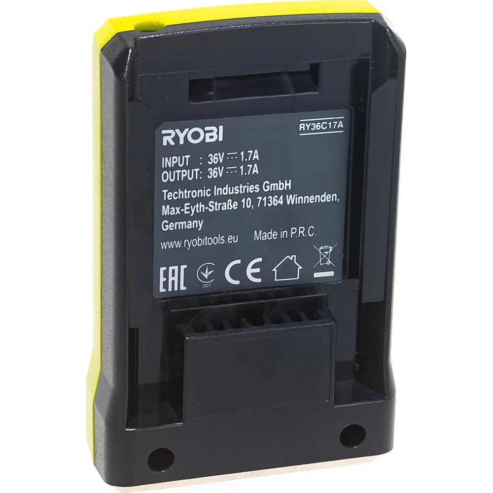 Фото Ryobi 36В Зарядное устройство RY36C17A 5133004557 16177154