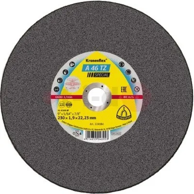 Отрезной круг Klingspor A 46 TZ Special 150x1,6x22,23, упаковка 25 шт