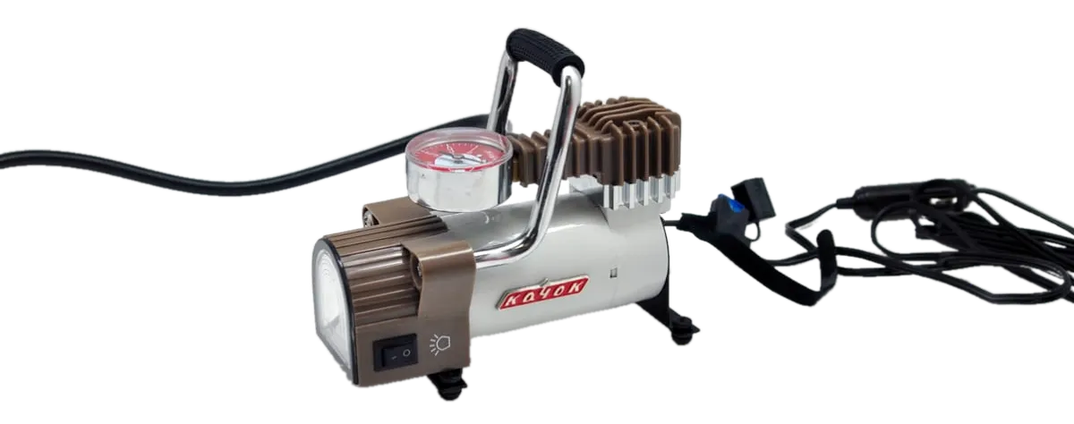 Фото Автомобильный портативный компрессор КАЧОК К50 Led К50 Led