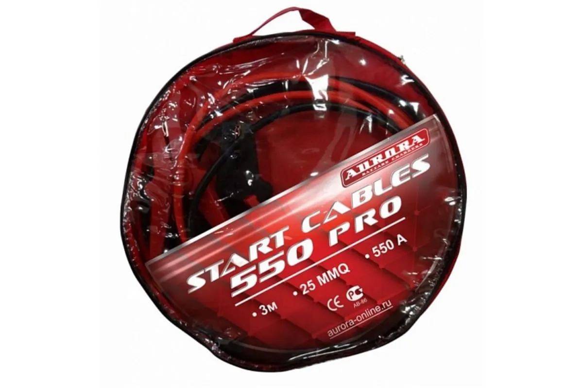 Фото Пусковой кабель AURORA START CABLES 550 PRO 14712 от001000238