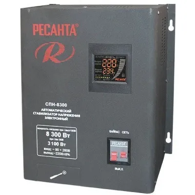 Смотреть стабилизатор напряжения ресанта спн-8300 на сайте «От и До.ру» Стабилизатор напряжения Ресанта СПН-8300