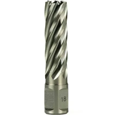 Кольцевое сверло Euroboor для пакетного сверления, длина 75 мм, диаметр 21 мм