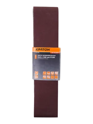 Лента шлифовальная Кратон 910x100xP100 3 шт