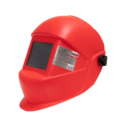 Щиток сварщика пластиковый WEGA (ЕПК-АС) 110х90 мм Красный KRASS