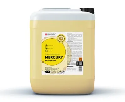 Автошампунь Complex MERCURY для бесконтактной мойки, суперконцентрат, 5л