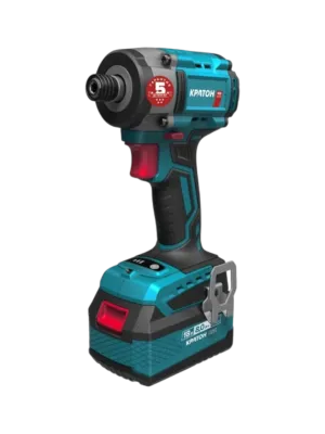Винтоверт аккумуляторный ударный бесщеточный КРАТОН BID18CD-250N-OFA SET (АКБ 4,0А·ч; ЗУ + кейс)