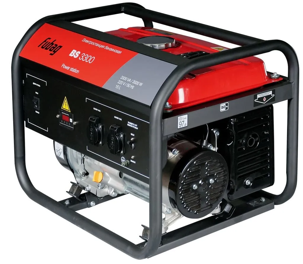 Фото Бензиновый генератор FUBAG BS 3300 от004000910