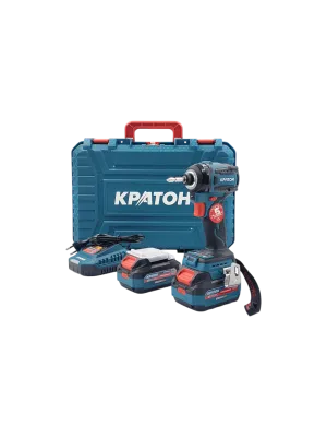 Винтоверт аккумуляторный ударный бесщеточный КРАТОН "Pro Series" BISC18-250N (2хАКБ 4,0А·ч; ЗУ + кейс)