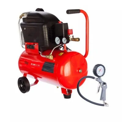 Поршневой масляный компрессор Fubag FС 230/24 CM2 + Пневмопистолет Fubag с манометром