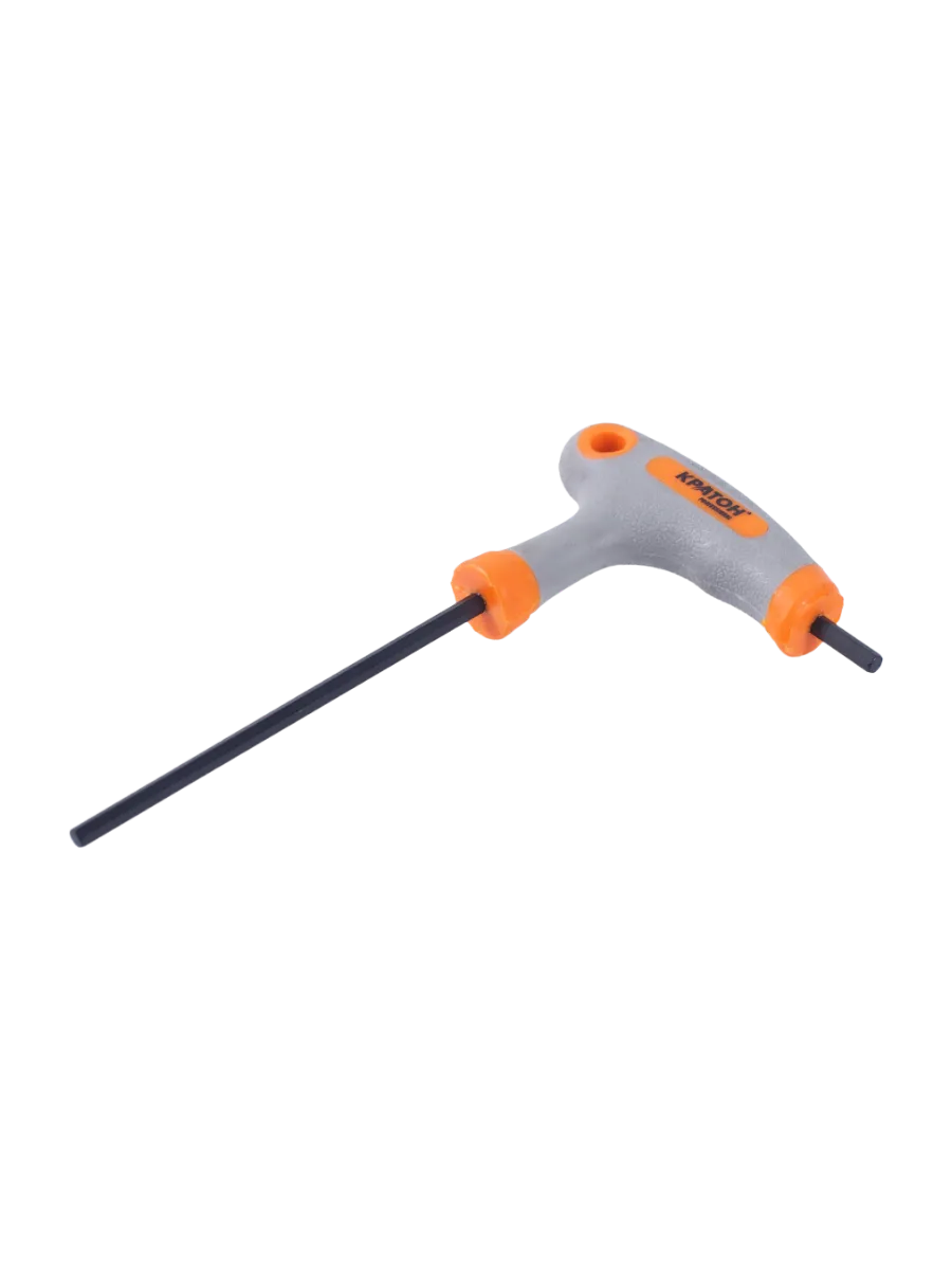 Фото Ключ шестигранный Кратон Т-образный 3 мм от002002871