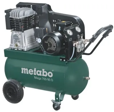 Ременной двухступенчатый компрессор Metabo MEGA 700-90 D