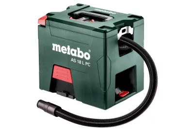 Аккумуляторный пылесос Metabo AS 18 L PC шланг 32 мм / 0,5–2,5 м