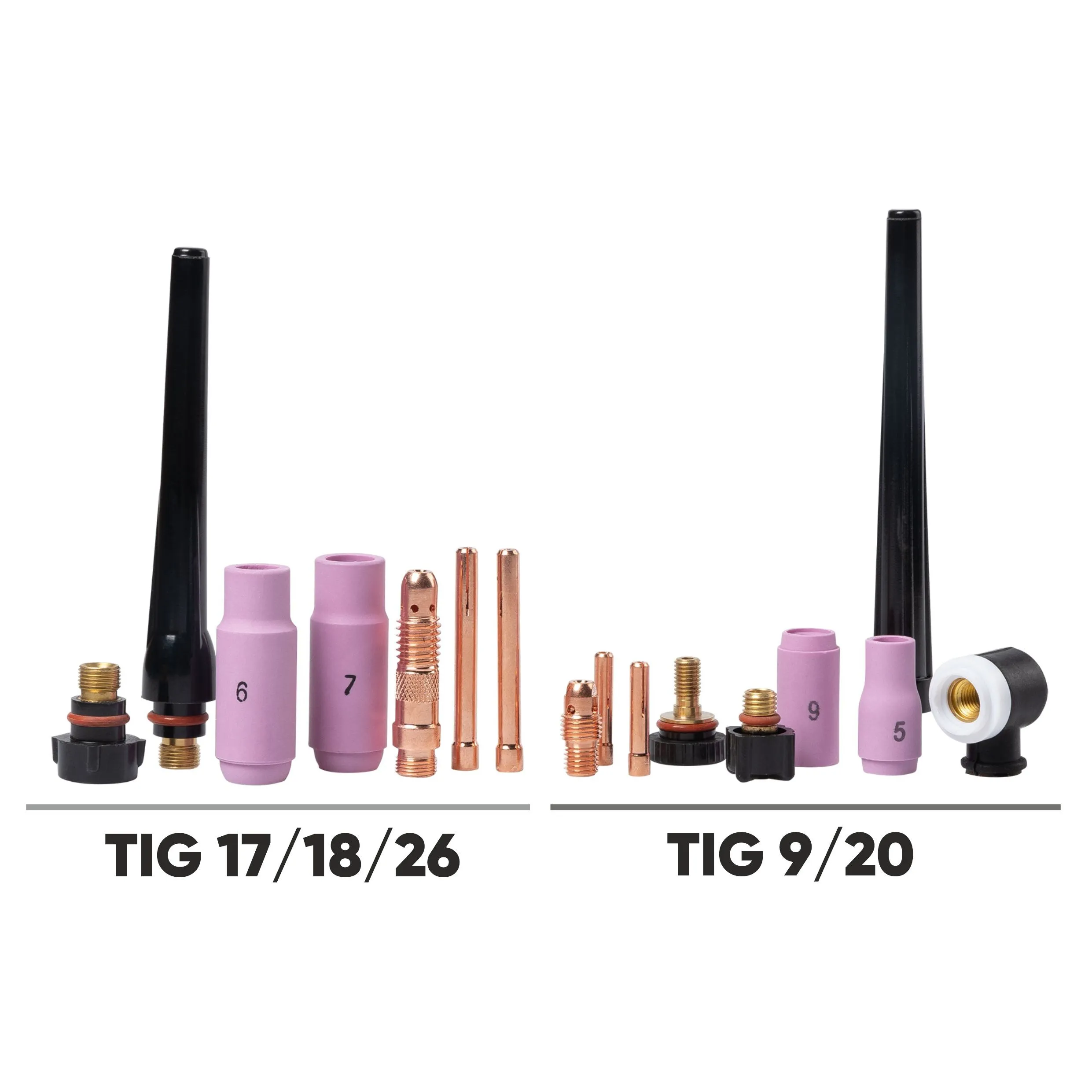 Фото Горелка сварочная START SuperFlex 18 TIG RF (8м) EV18RF-80