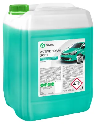 Активная пена GRASS "Active Foam Soft" для бесконтактной мойки, 22кг