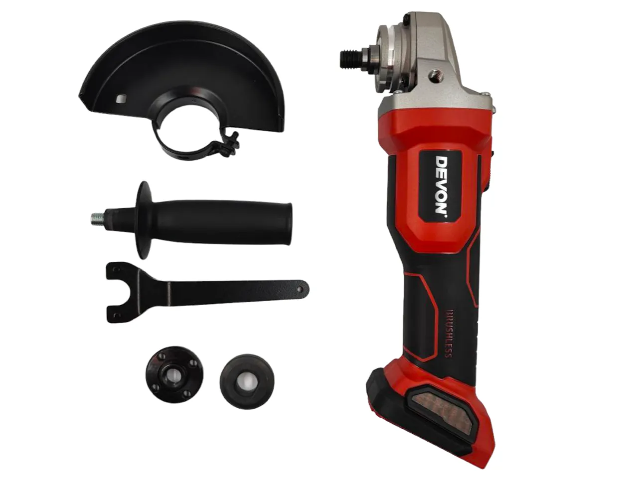 Фото Углошлифовальная машина DEVON 2903-LI-20AG125Q 125мм 20V от006000016