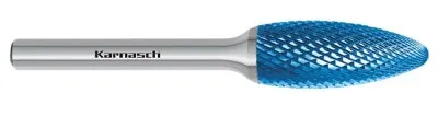 Борфреза Karnasch HP-4 тип H (6х14 мм, хвостовик 6 мм) Blue-Tec
