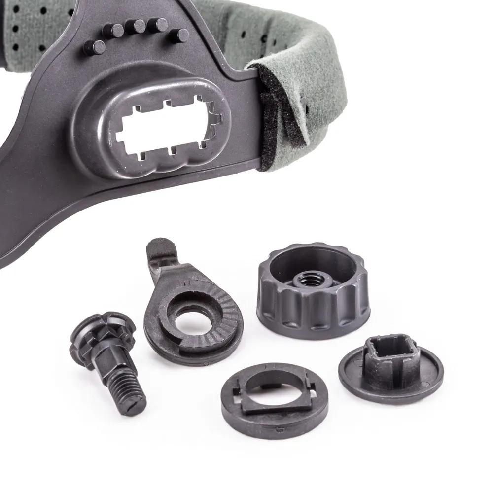 Фото Оголовье с крепежн. деталями к маскам Корунд (уп. 100шт) 3454