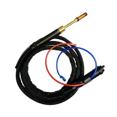 Сварочная горелка Abicor Binzel AUT 401/501D с прямым гусаком, 1,5м, WZ-0