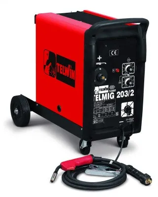 Сварочный полуавтомат Telwin TELMIG 203/2 TURBO 230-400V
