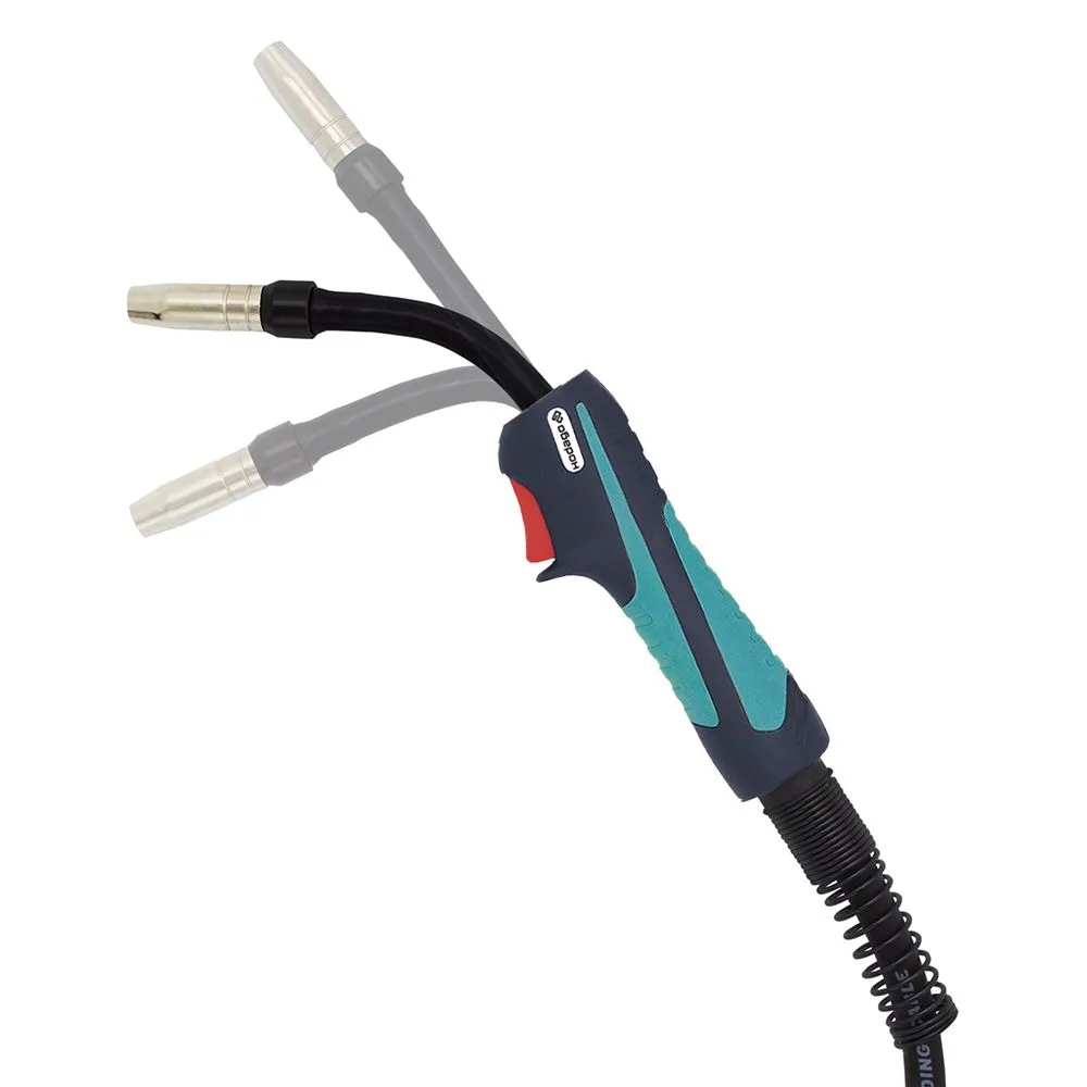 Фото Горелка Оберон MW-15 Flex (3m / Air / Euro) с гибким гусаком XL002.0449FX на сайте «От и До.ру» Фото Горелка Оберон MW-15 Flex (3m / Air / Euro) с гибким гусаком XL002.0449FX