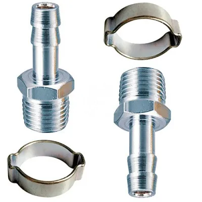 Набор Fubag: Разъемное соединение рапид (муфта), елочка 6мм + разъемное соединение рапид (штуцер), е