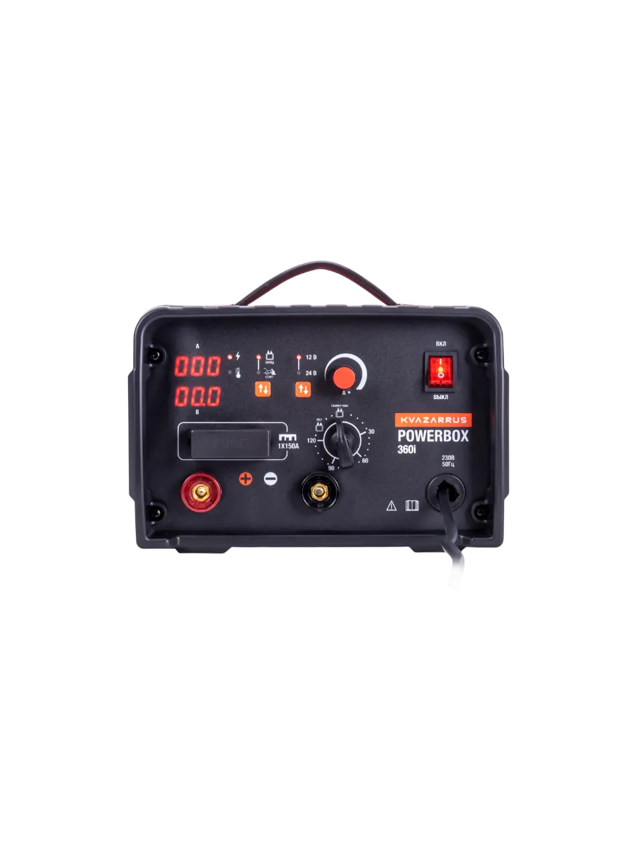 Фото Инверторное пуско-зарядное устройство FoxWeld Kvazarrus PowerBox 360i 8762