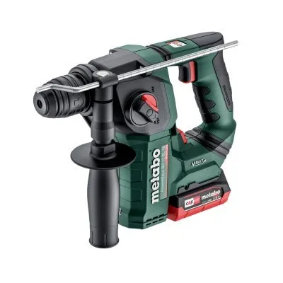 Аккумуляторный перфоратор Metabo PowerMaxx BH 12 BL 16 + аккумулятор 2x4.0 Ач + зарядное устройство SC 30