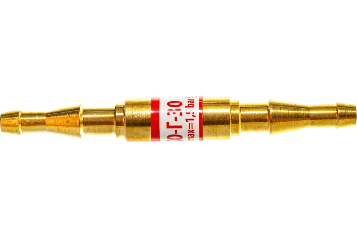 Фото Клапан обратный KRASS КО-Г-30 6,3/9,0 мм/6,3/9,0 мм от015000046